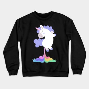 Funny Unicorn Rainbow Birthday Fart Shirt - Gift Crewneck Sweatshirt